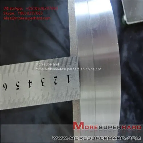 Metal Bond Diamond Grinding Wheel Machining Magnetic Material Alisa@moresuperhard.com photo-2