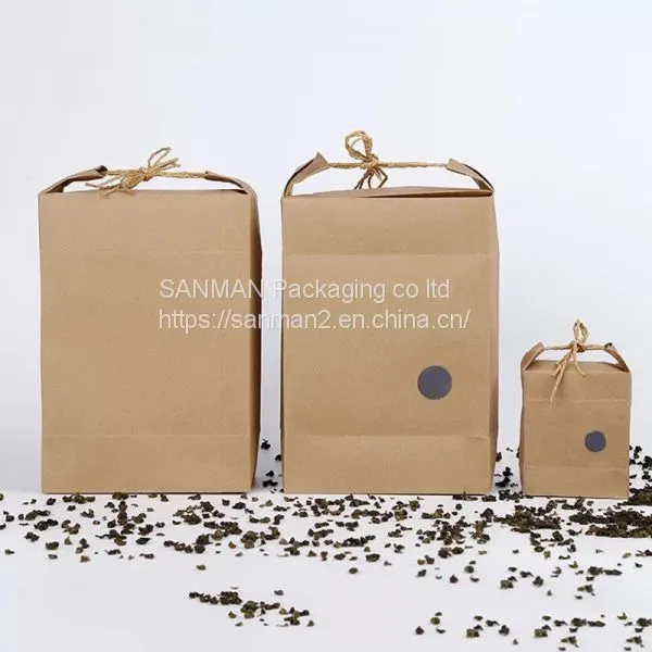 Paper Box With Lid Tote Gold Gift Box photo-3