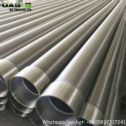 Welded Stainless Steel Wedge Wire Screen Pipe photo-5