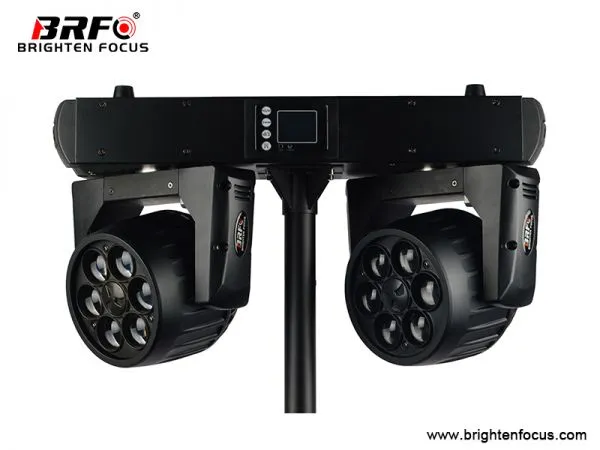 6X15W Wash Zoom Twins Moving Head Lights photo-2