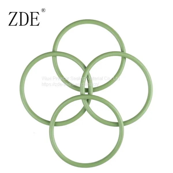 Green Color O Ring Washer Oil Filter O-Ring High Temperature Resistant photo-3