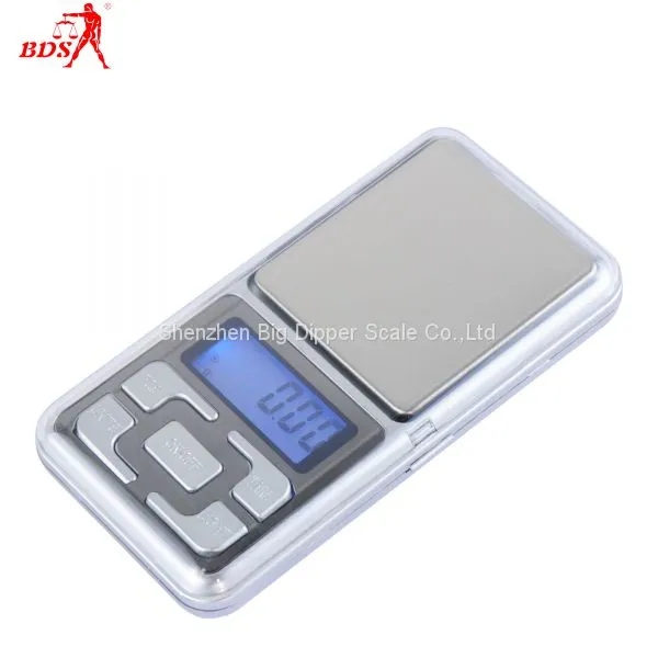 BDS-MH Pocket Digital Mini Scale Modern Phone Style Precision Weighing Scales Powder Jewelry photo-4