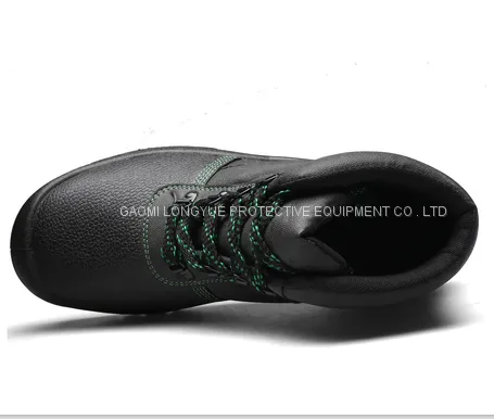 Hot Selling Cheap Genuine Leather Safety Shoes Oil Resistant Safety Shoes With Steel Toe photo-3