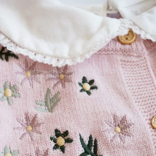 Custom High Quality Tops WoKids Sweater Turtleneck WoKids High Neck Sweaters Girl Knitted Cotton Pullover Sleeveless Sweater photo-3