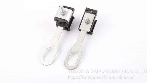 Wire and Cable Plastic Wedge Type Anchor Strain Clamp Tension Clamp Dead End Clamps for 4 Wires SP161 photo-2