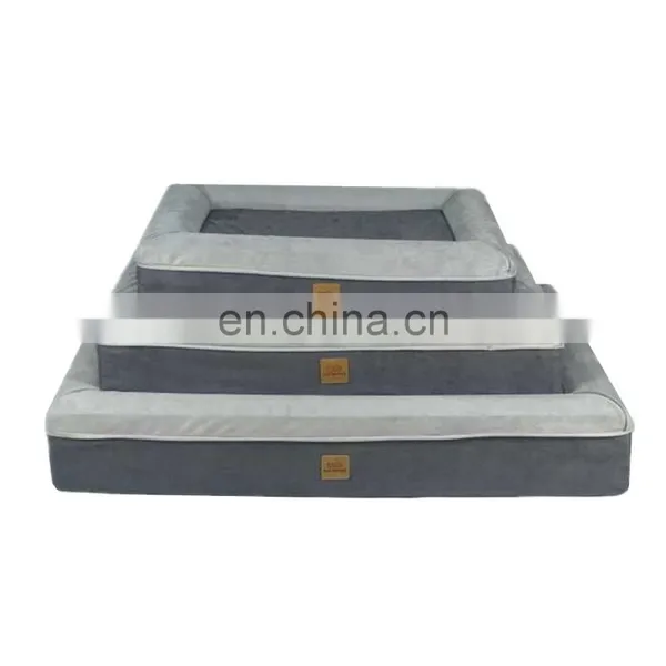 High-quality Memory Foam Dog Bed - Removable Cover Pet Bed With Waterproof Inner Cover Polar Bear ALI-GD-PB photo-4