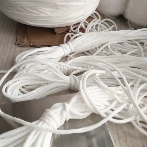Elastic Braided Mask Ear Rope With N95 Mask Rope