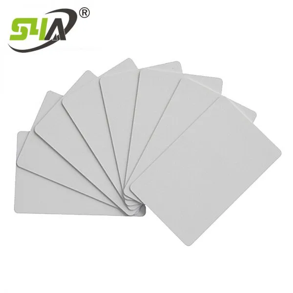 Access Control id Card Buckle 125K Frequency White Card IC Buckle 13.56MUID Parking Elevator Card photo-5