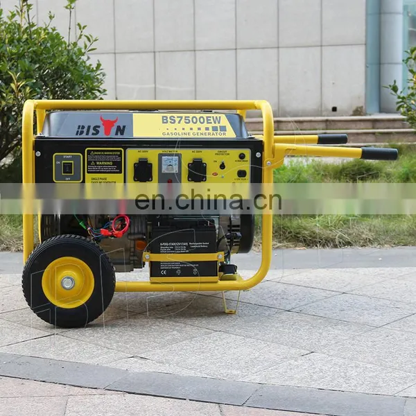 Ohv 6500W Gasoline Generator Electric 6 Kw 15Hp Three Phase Generators Price photo-2