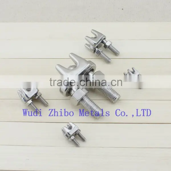 Stainless Steel Wire Rope Metal Cable Clip photo-3