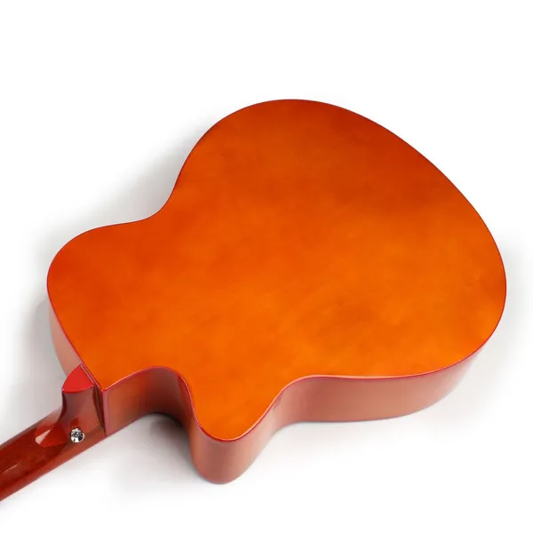 40 Inch Acoustic Guitar for Sale Wholesale Price Caravan Music HS-4015 With Top Pattern Design OEM Factory Guitar photo-5