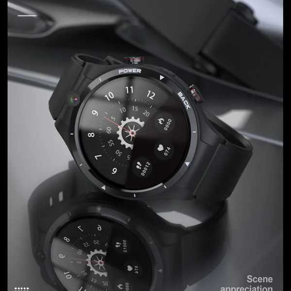 LEMFO Lem15 Smart Watch 1.6 Full Touch Screen 4G Call 500W Dual Camera IP68 Waterproof Face Unlock for Android 4+128GB RAM photo-5