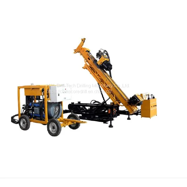 Full Hydraulic Underground Core Drilling Rig HYKD-5A Geological Exploration Wireline Coring Machine With 900m Drilling Capacity