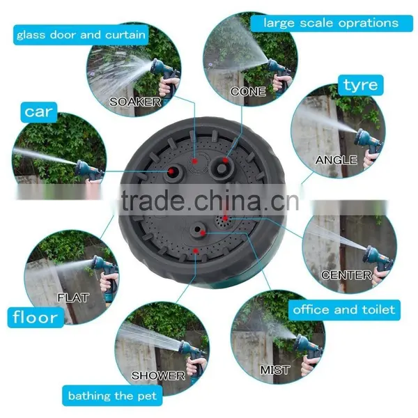 50 Ft Expandable Garden Hose Extra Strength Fabric,Double Latex Core,3/4 Snake Magic Pocket Water Hoses 8 Pattern Spray Nozzle photo-6