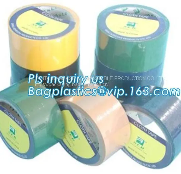 Flame Retardant Vehicle Reflective Tape Vinyl Tape BOPP Packing Tape For Packaging Yellow, Blue, Pure White photo-3