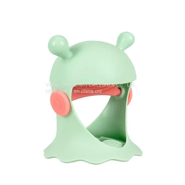 Silicone Mushroom Mitten Baby Teether Manufacture by Weiqi photo-3