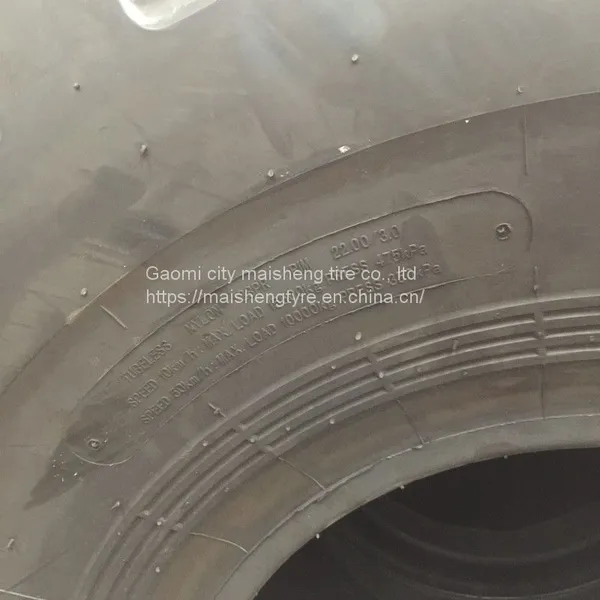 Tianli Steel Engineering Tire 20.5R25 Forklift Loader Tire 17.5 23.5 26.5 29.5R25 photo-2