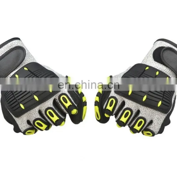 TPR Anti-Impact/Anti-cut/Anti-smash Nitrile Coated Gloves photo-3
