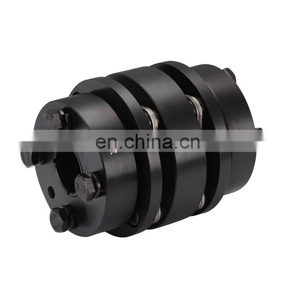 DLZ S45C Steel Customized Ferroalloy Double Disk- Type Flexible Coupling Disc Coupling With Locking Assembly photo-3