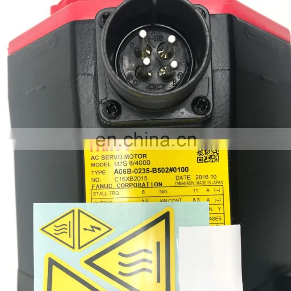 Fanuc A06B-0235-B502 ALPHA i Model M8/4000i Servomotor photo-2