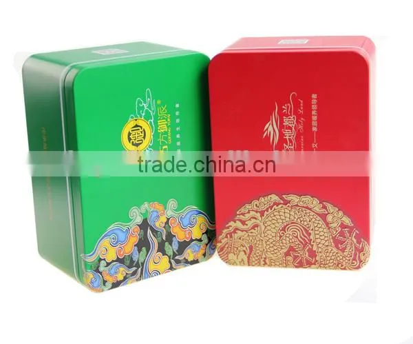 Square Cholocate Tin Case Packaging Metal Can Candy Box photo-6