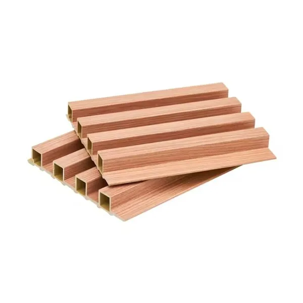 160*24 Vwall Panel for House Interior and Exterior Bamboo Fiber Wpc Wall Panel Pvc photo-5