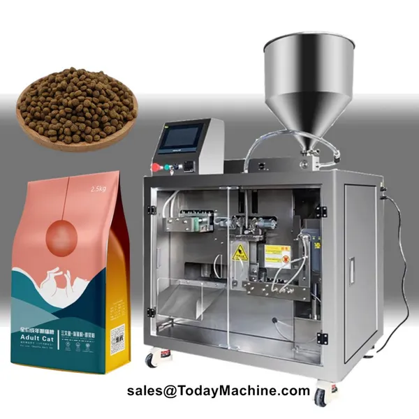 Automatic Premade Bag Potato Chips Biscuit Packaging Snack Food Granule Filling Packing Machine photo-3
