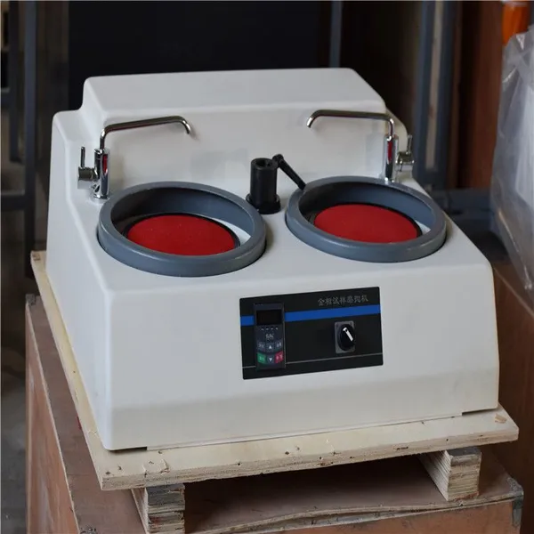MP-2B Dual Disc Metallographic Specimen Jewelry Fiberglass Grinding and Polishing Machine photo-5