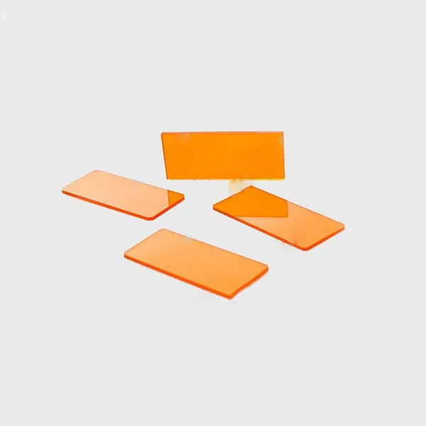 Pingzhi Optics 550nm Orange Filter for Ice-point Beauty, Sapphire Filter for Ice-point Hair Removal Device photo-2