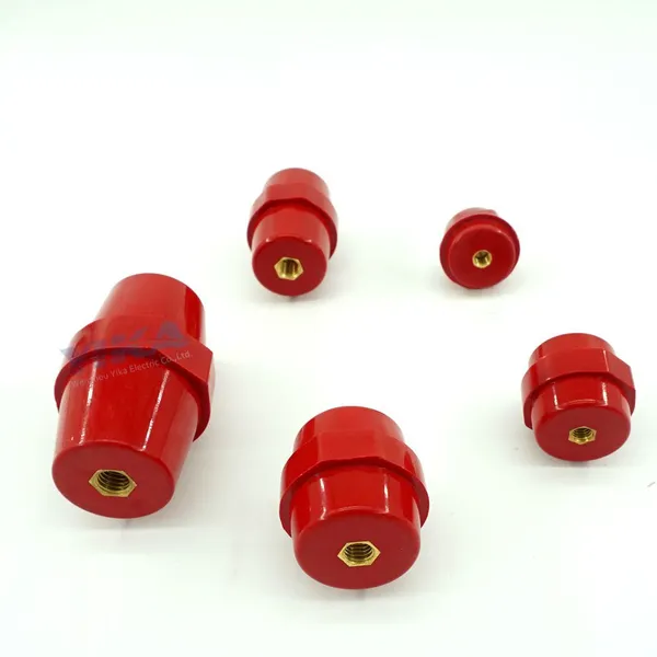 SM20 SM25 SM30 SM40 Round BMC Busbar Insulators With 1kV Low Voltage Rating