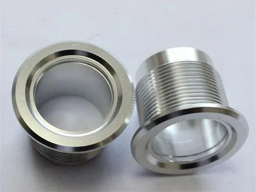 High Precision CNC Turning Stainless Steel Parts Custom Reducing Double External Thread Hydraulic Pipe Fitting With OEM ODM Service photo-2