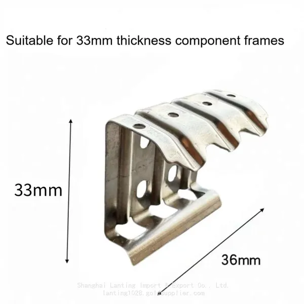 304 Stainless Steel Water Guide Clip for Solar Panels photo-4