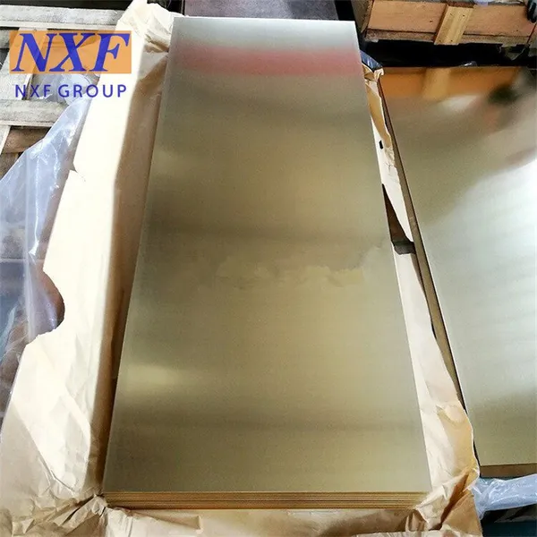 NXF C2800/GB H62/ASTM C27400/ISO CuZn40/BS CZ109 Thickness1-100mm Width 1-2.5m Length 1-12m Brass Plate photo-4