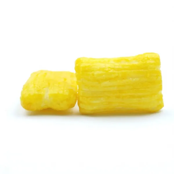 Low Oil Zero Trans Fat Citrus Shoyu Rice Crackers, Bright Yellow Textured Rice Snacks, Japanese Grain Snacks photo-3