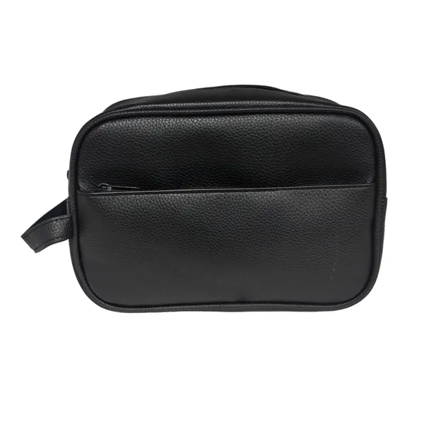 Multi‑Pocket Makeup Shaving Dopp Kit With Carry Handle
