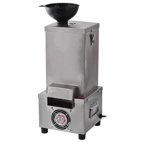 Mo-Qdmech Knoblauchschälmaschine GS123 Gewerbliche Knoblauchschäler 20-25kg/h lebensmittelechter Edelstahl langlebig