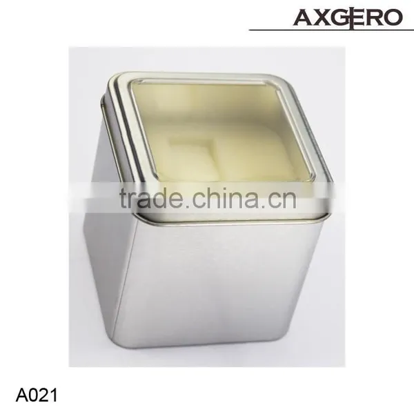 Popular Gift Wrap Boxes for Watch, New Style With Clear Pvc Window Metal Watch Box photo-3