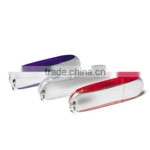 Transparent Plastic Usb 1gb With Indicator Light photo-2