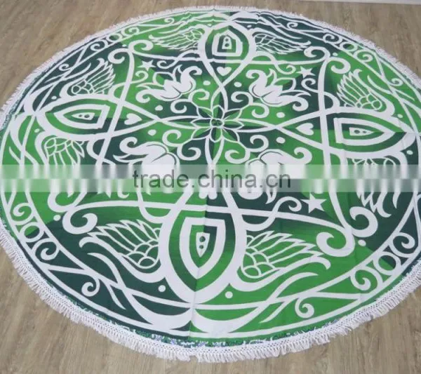 Round Beach Towels Round Printed Mandala photo-5