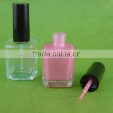 Nail Color Kit Nail Varnish Makeup Square Glass Bottle 15 ml Nail Polish