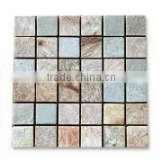 natural slate mosaic pattern