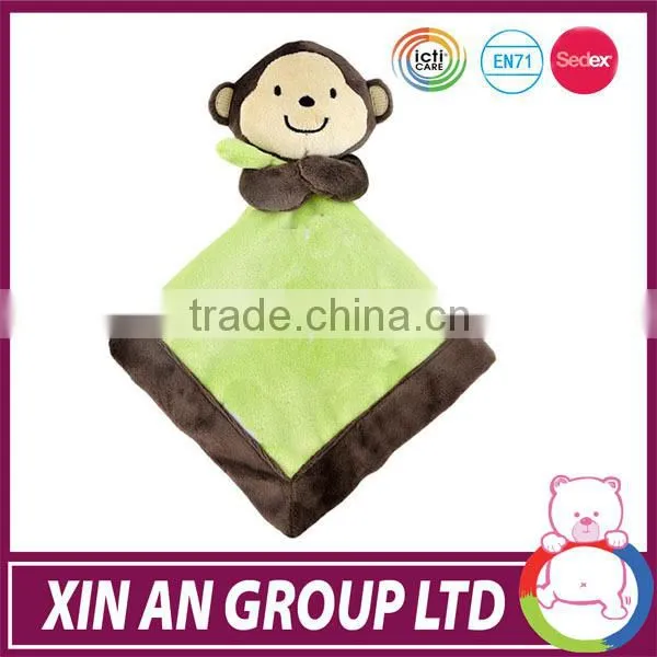 Super Soft Monkey Blanket for Baby Plush Monkey Confort photo-3