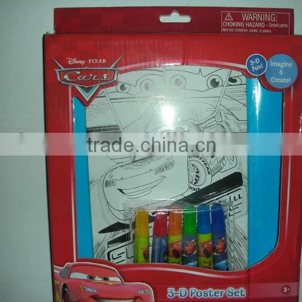 DIy 3d Poster Drawing Set