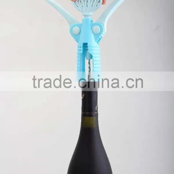 S/S+ABS 19*7*4.2 High Quality Kitchen Utensil Cute Wine Opener/cork Screw photo-5