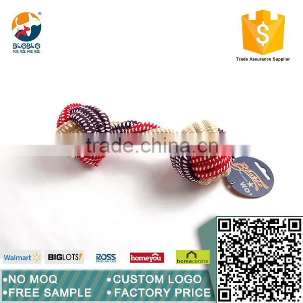 Small-size Rope Toy for Pet Dog With Cotton Knot Directly Provide photo-3