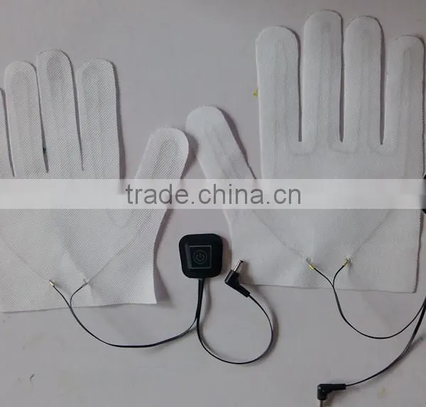Battery Powered Ski Gloves Heater Liner Gloves Heated Pad