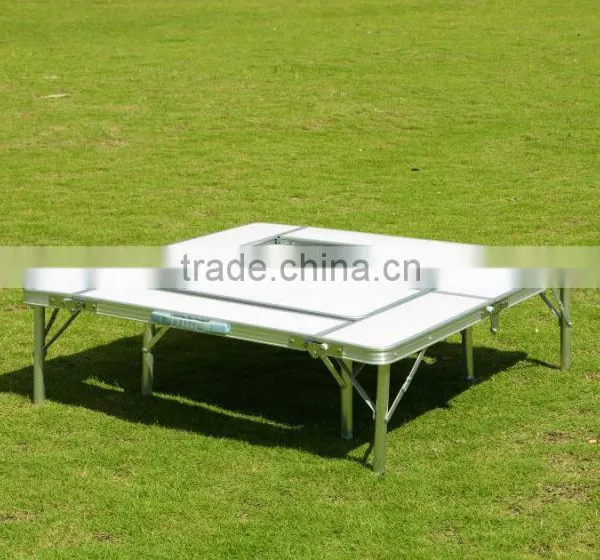 High Sale Korea Barbecue Folding Table 2 Tables photo-2