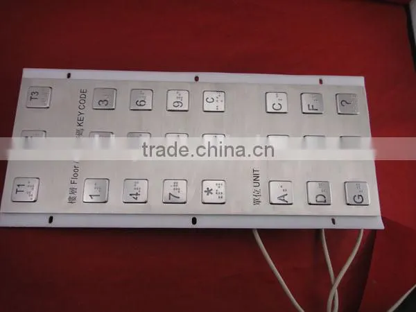 China High Quality Elevator Keypad photo-2