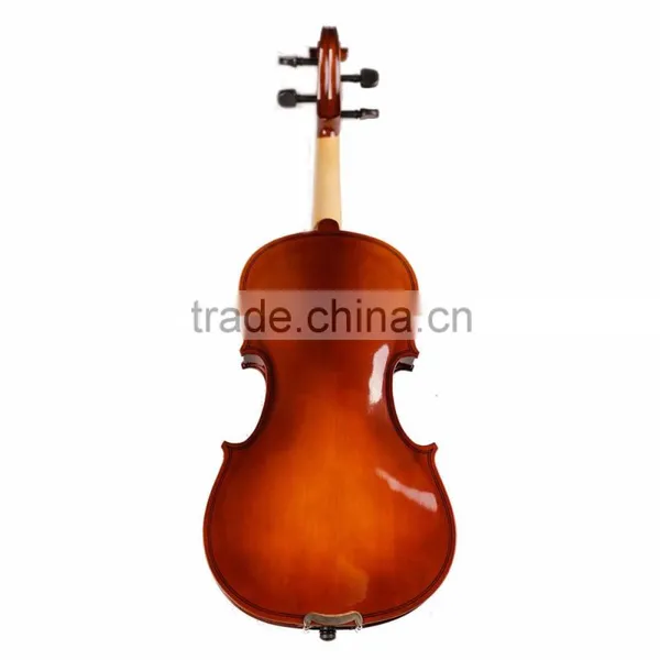 (TL-VP01B)Cheapest Plywood Violin Matte Color Plywood Violin Unvarnished Violin photo-3