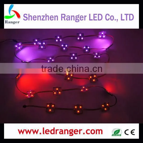 WS2801 3 LEDs Pixel Waterproof Addressable 5050 Point LED Pixel Module 0.72W with Clear or Milky Cover